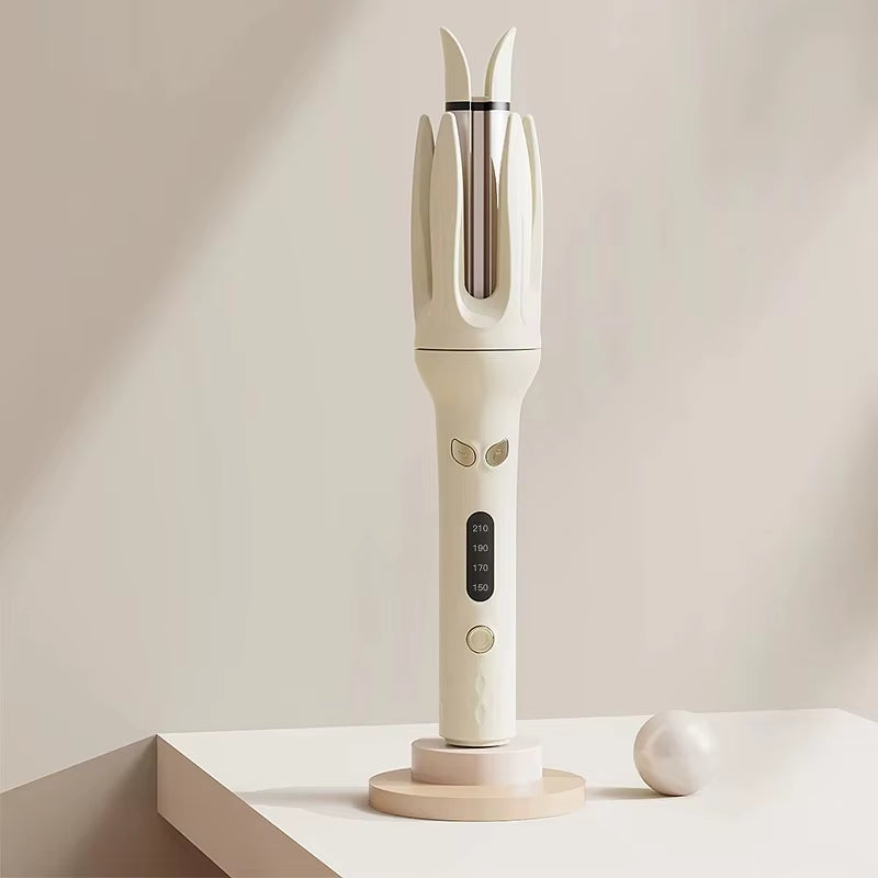 Automatic Rotating Ceramic Hair Curler Stick