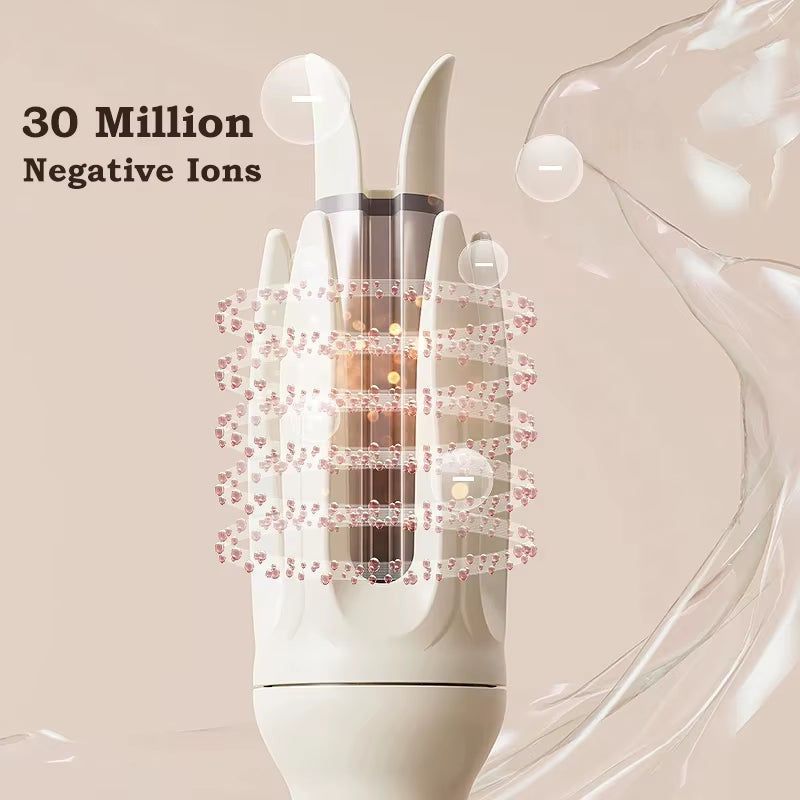Automatic Rotating Ceramic Hair Curler Stick 
