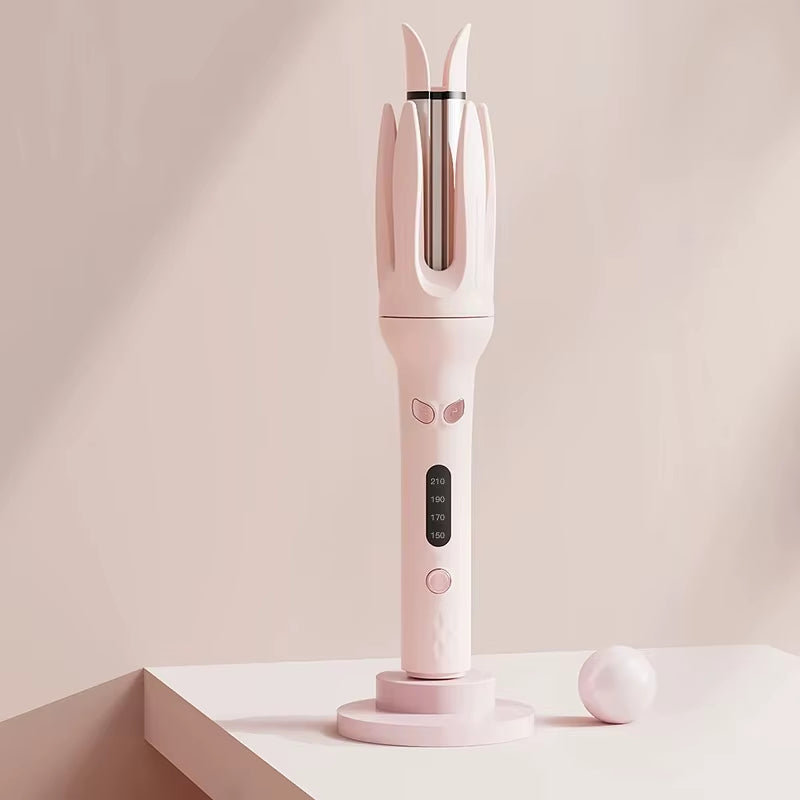 Automatic Rotating Ceramic Hair Curler Stick 