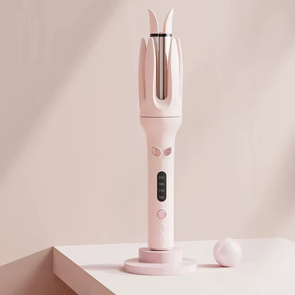 Automatic Rotating Ceramic Hair Curler Stick 
