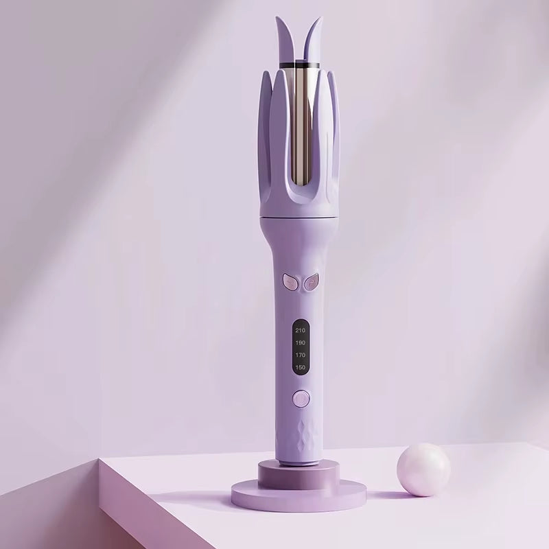 Automatic Rotating Ceramic Hair Curler Stick 