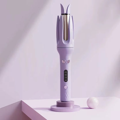 Automatic Rotating Ceramic Hair Curler Stick 